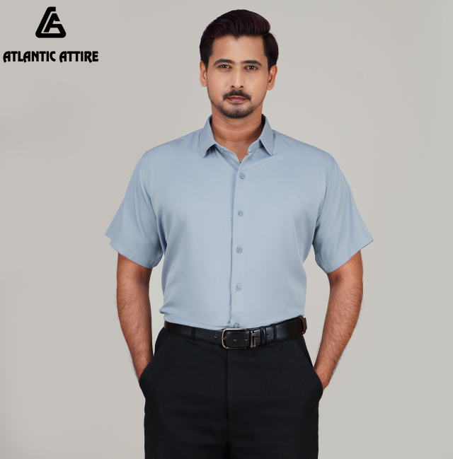 Premium China Engle fabric S/Sleeve Shirt - Image 4
