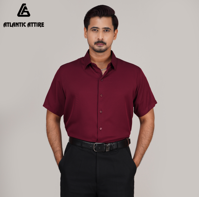 Premium China Engle fabric S/Sleeve Shirt - Image 5